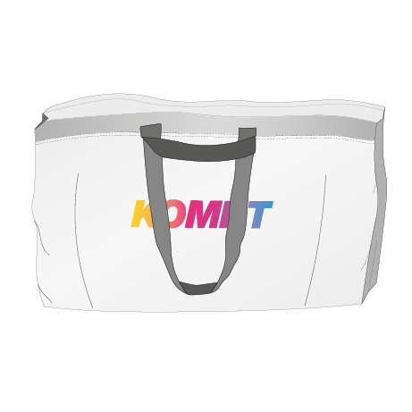Canvas Tragetasche mit Druck